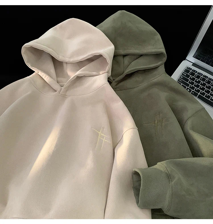 Malk Up Trend Suede Hoodie