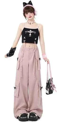 Sweet Cool High Waist Cargo Pants