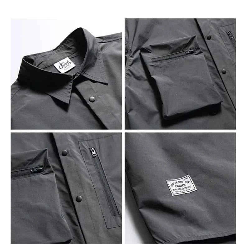 Casual Waterproof Quick Dry Outdoor Short Sleeve Shirt