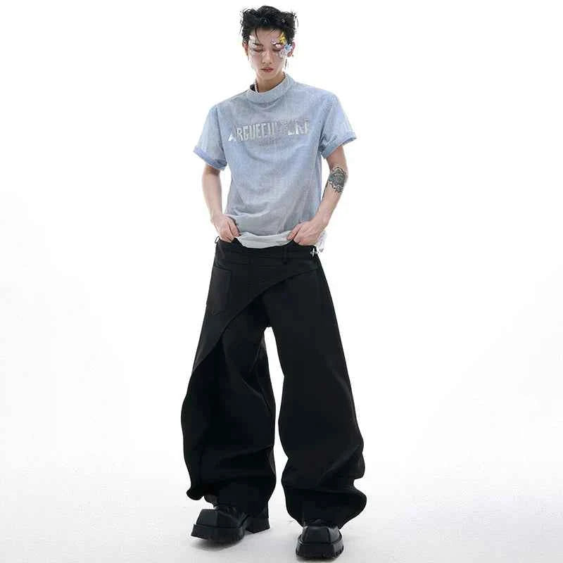Gradient Washed Breathable Short Sleeve T-Shirt