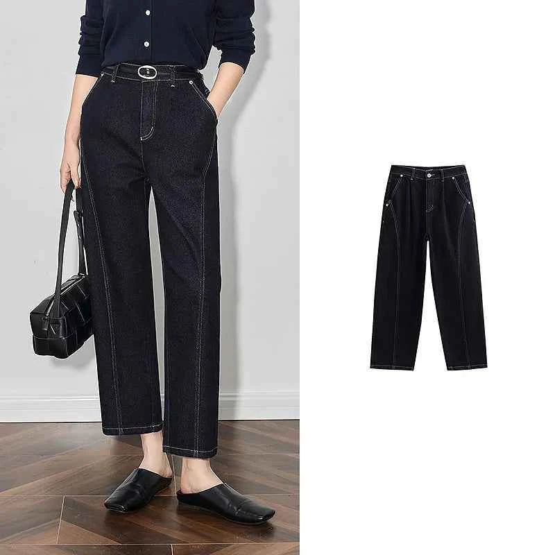 Women Vintage Spring Denim Jeans