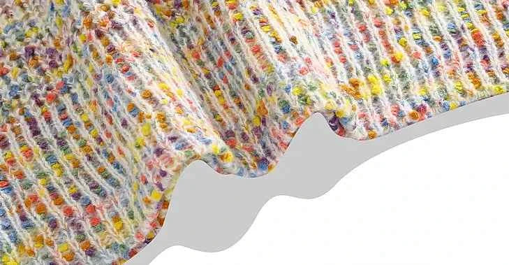 Cozy Colorful Japanese Style Knitwear Sweater