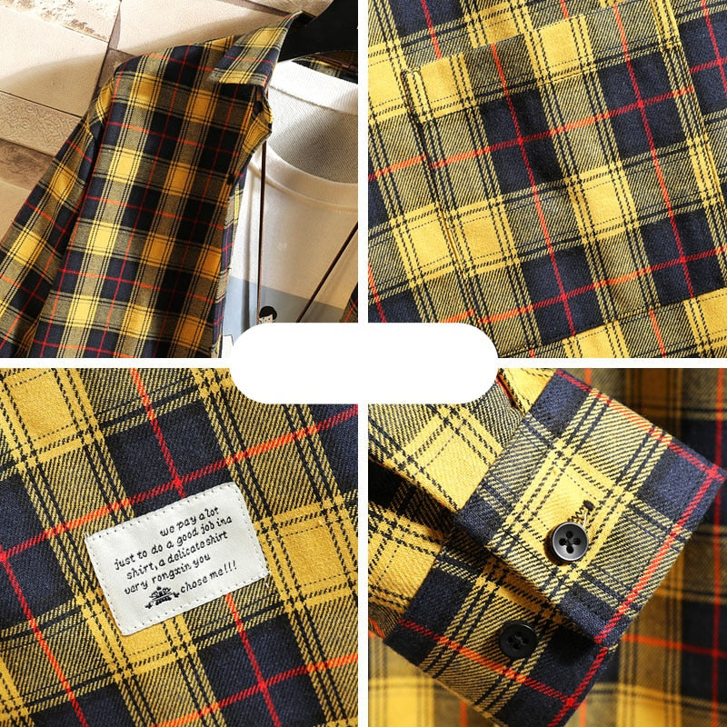 Gingham Pattern Shirt