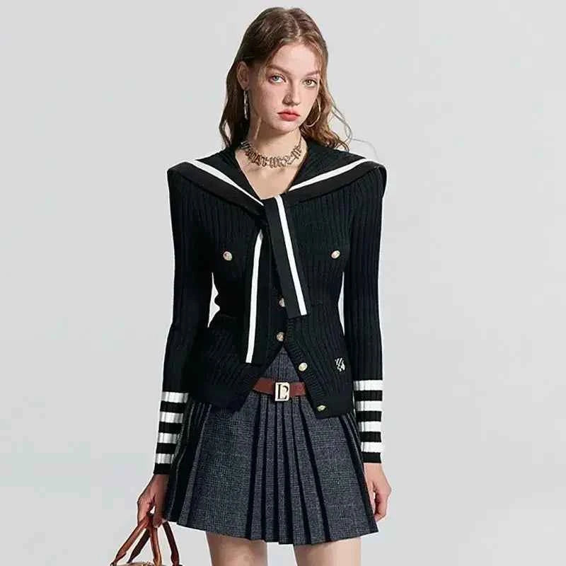 Cozy Vintage V-Neck Knit Cardigan