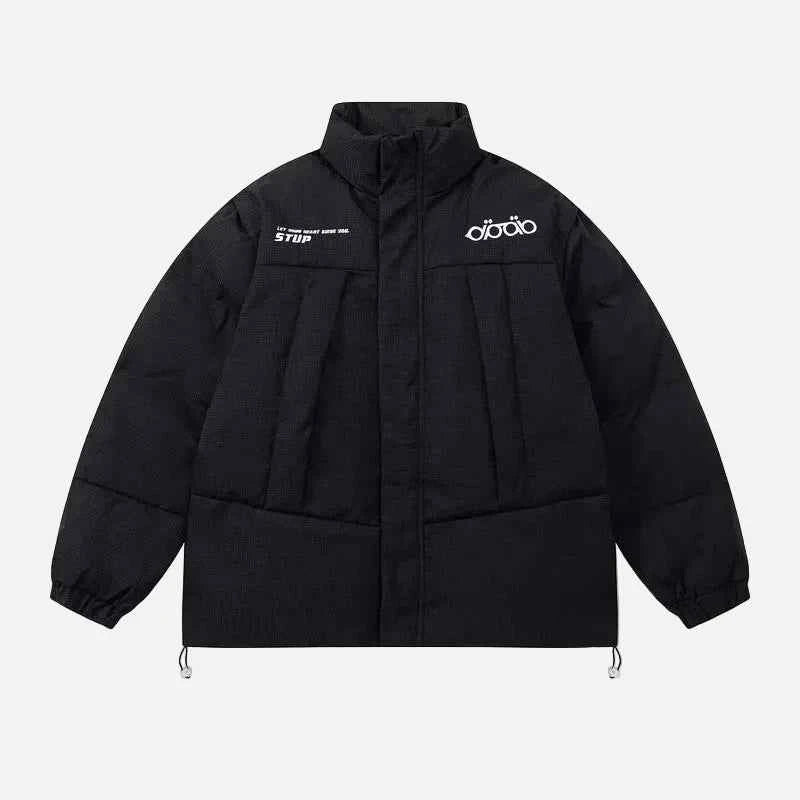 Investment Piece Retro Padded Puffer Jacket