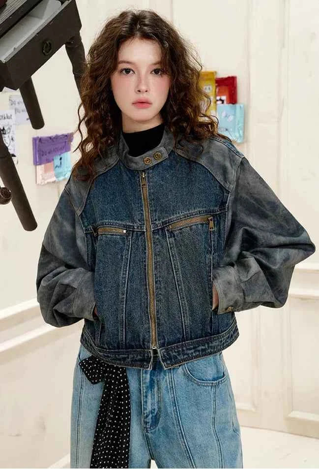 Signature American Hip Hop Denim Jacket