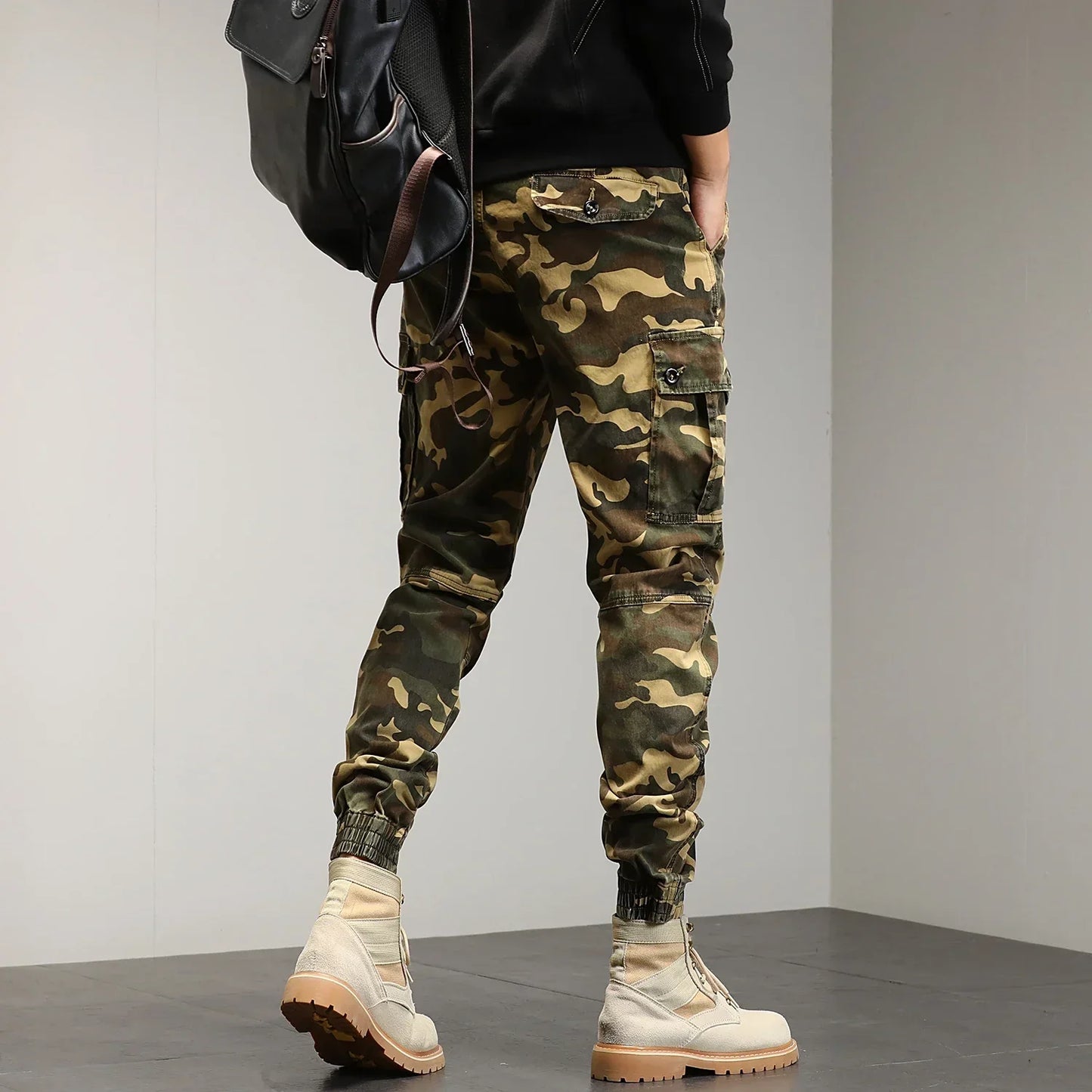 Classic Vector Camouflage Slim Fit Pants