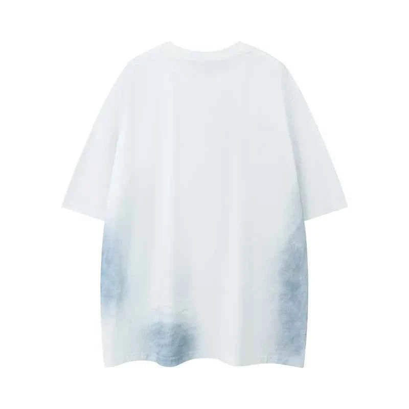 Unisex Summer Hip Hop Graffiti Cotton T-Shirt