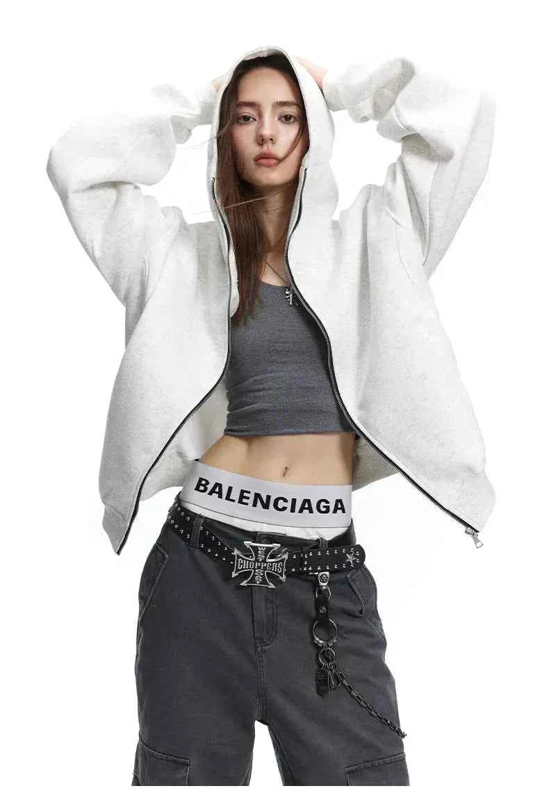 Zip Up Hoodie Chic