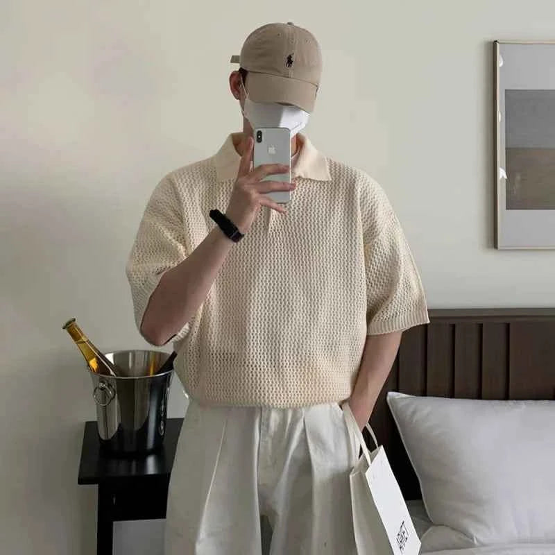 Classic High Quality Breathable Polo Sweater