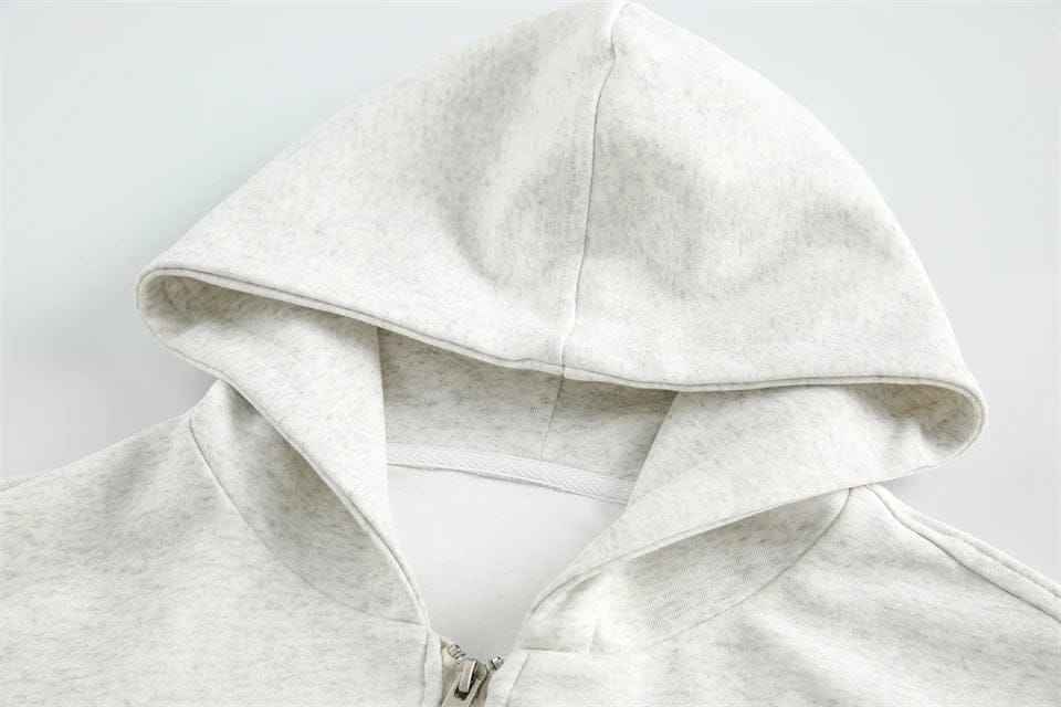 Zip Up Hoodie Edgy Urban