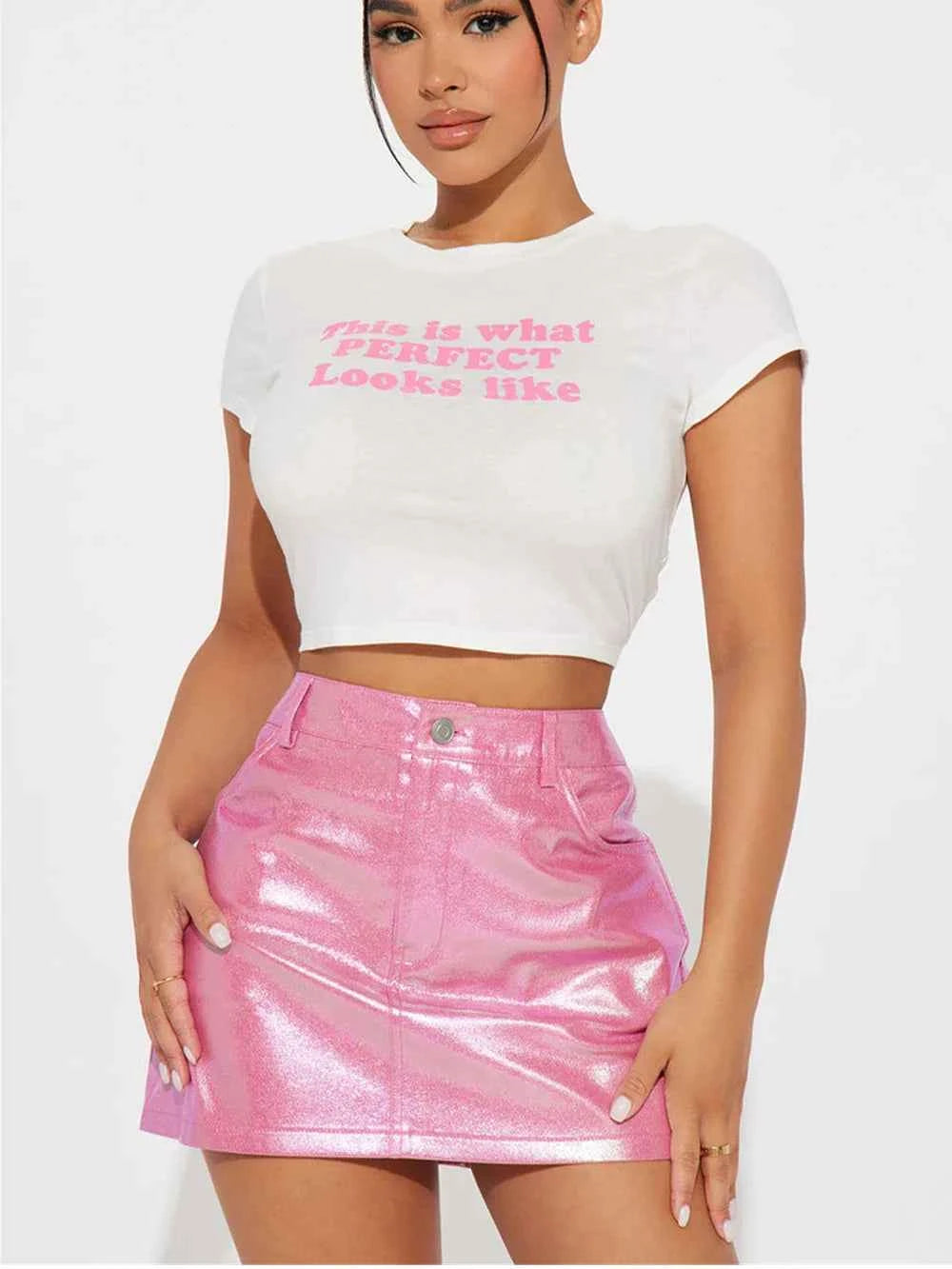 Stylish Perfect Baby Crop T-Shirt