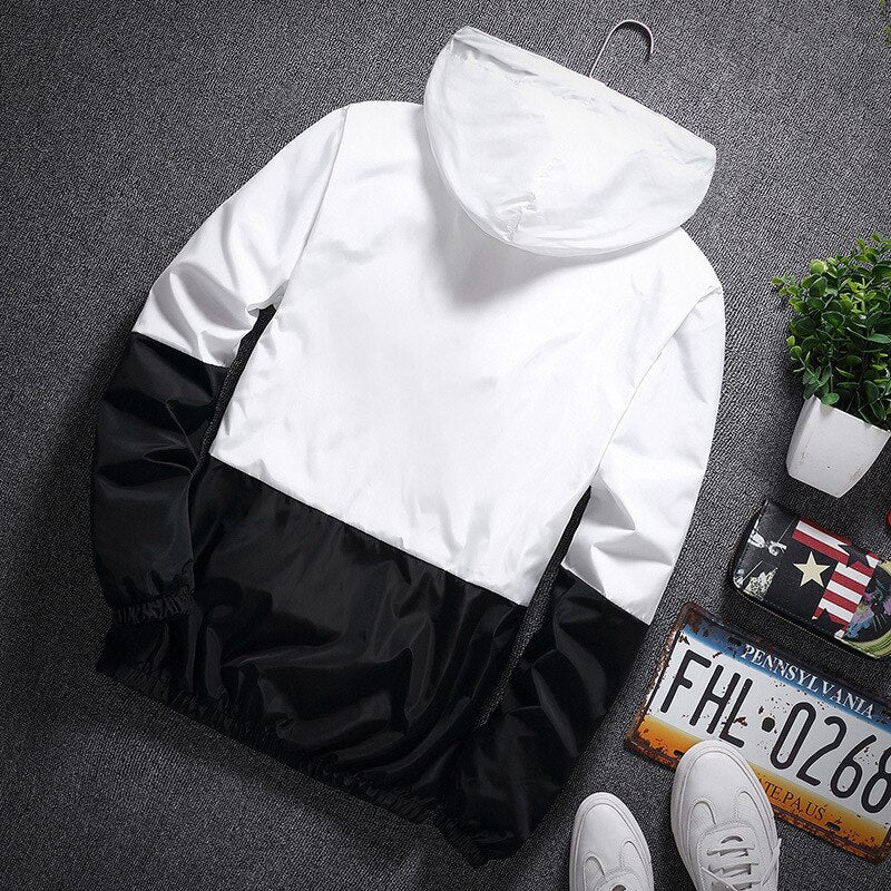 Embrace Two Half Color Jacket
