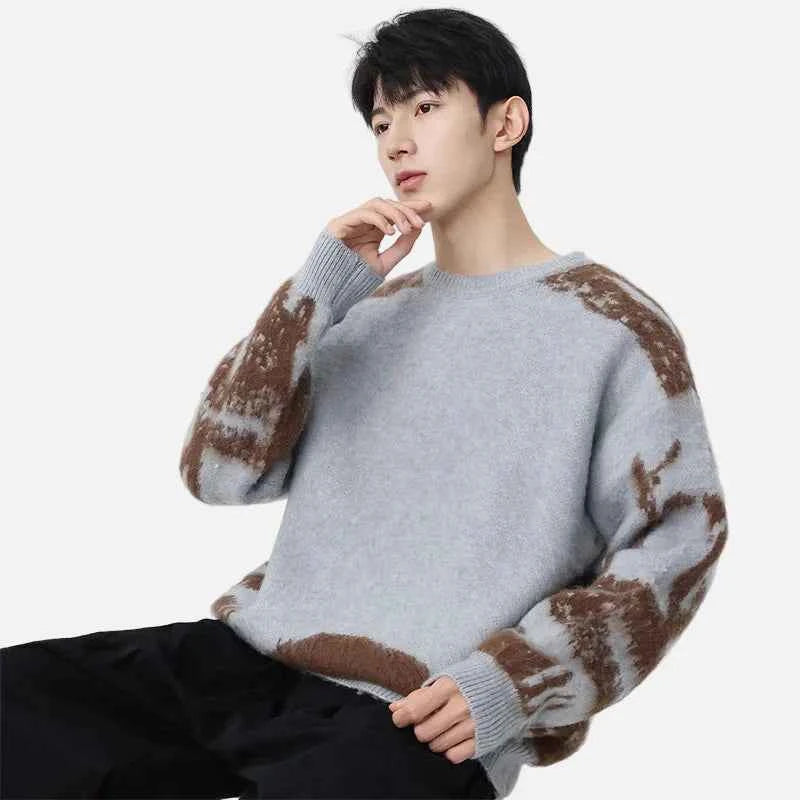 Y2K Stylish Hip Hop Knit Sweater