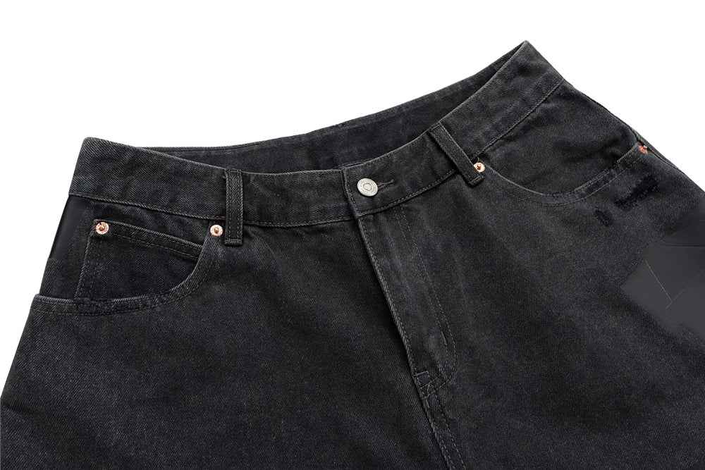 Summer Streetwear Oversized Distressed Denim Short