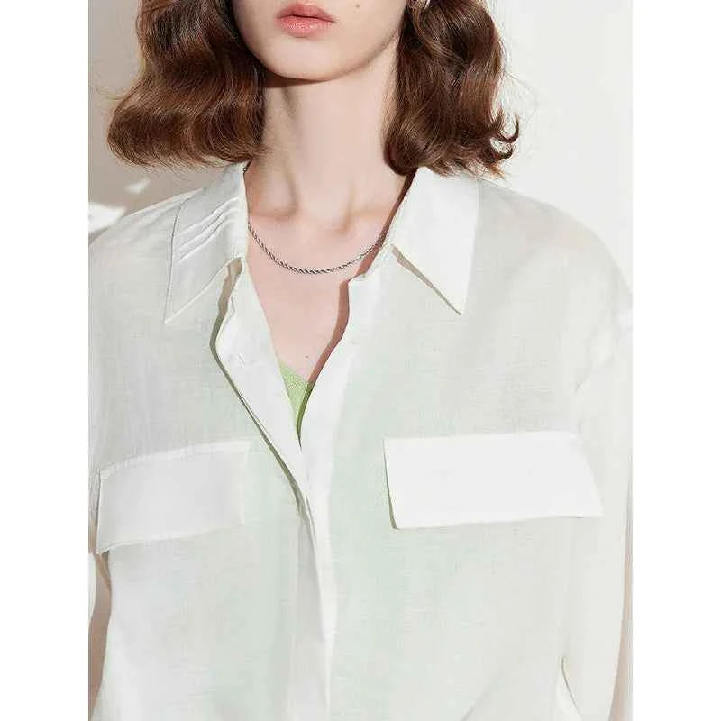 Elegant Spring Blouse Shirt