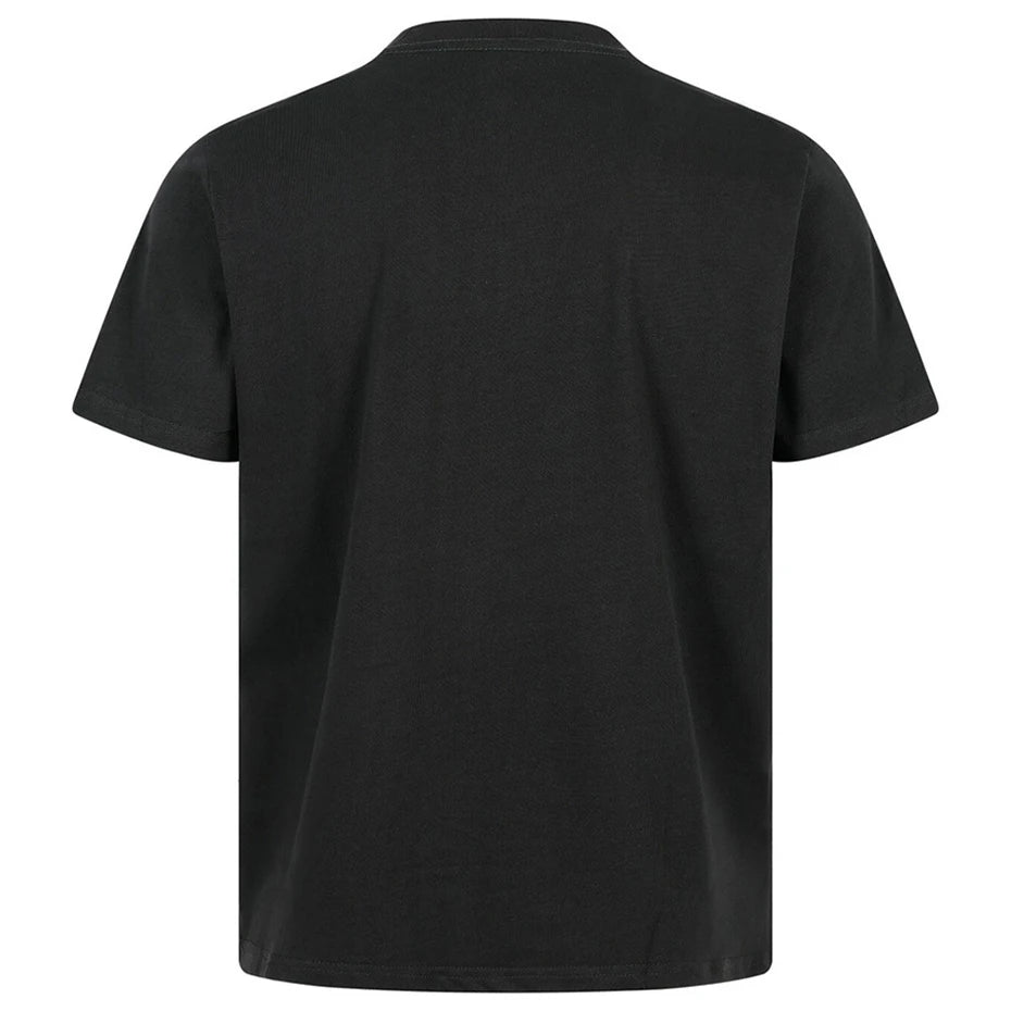 Streetwear Metal Graphic Oversized T-Shirts