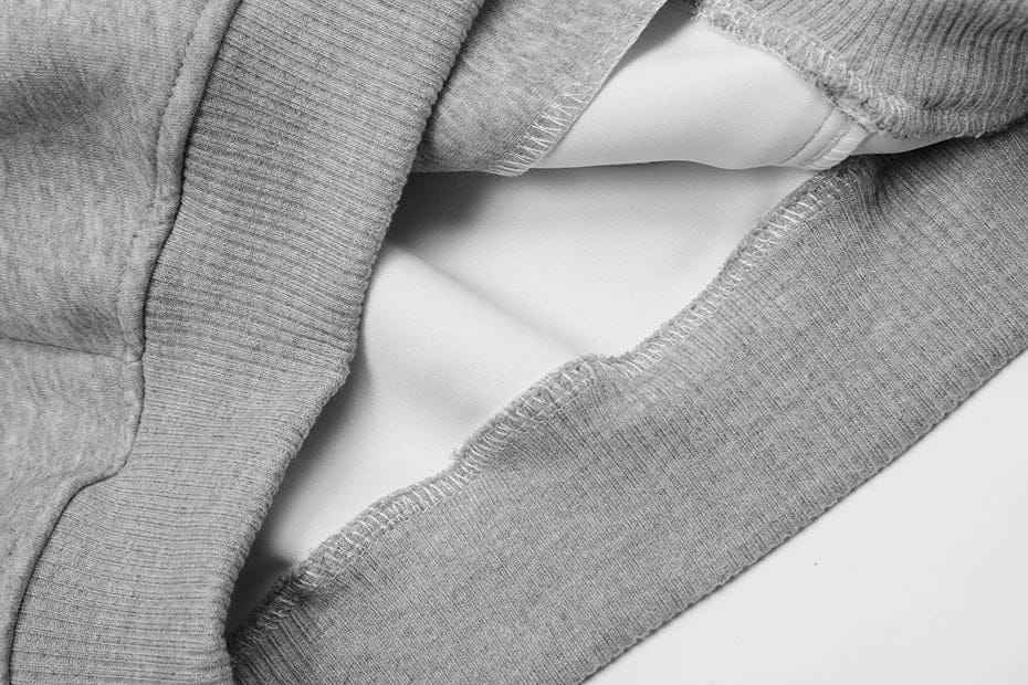 Zip Up Hoodie Curved Seam