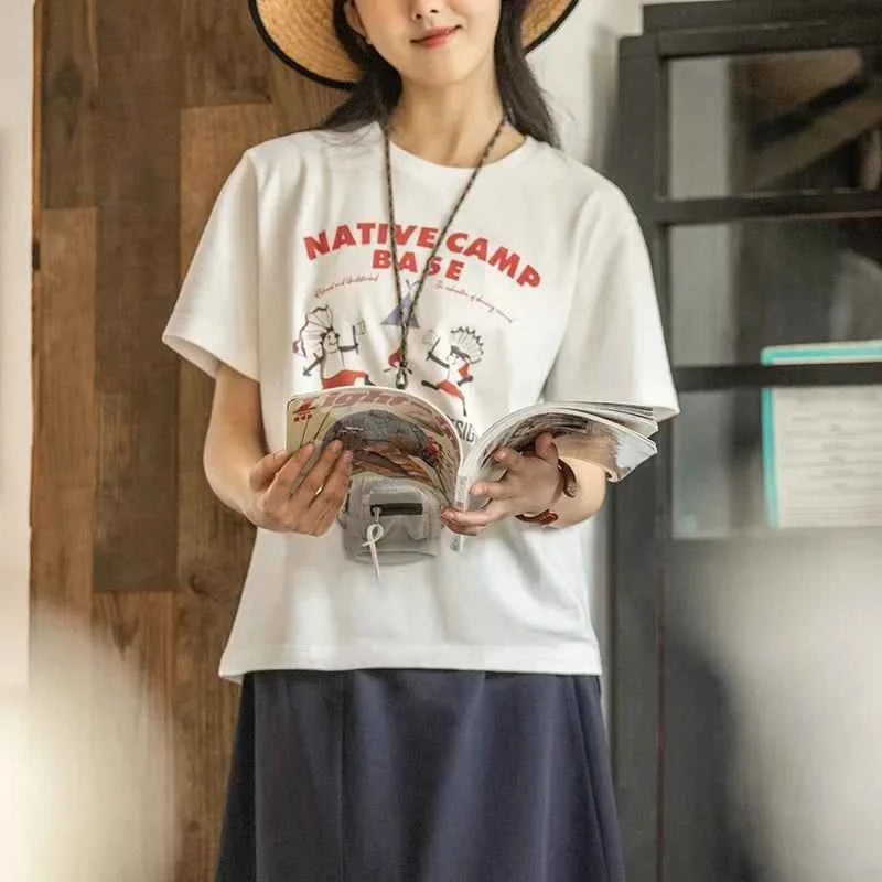 Vintage Cotton Oversized Graphic T-Shirt