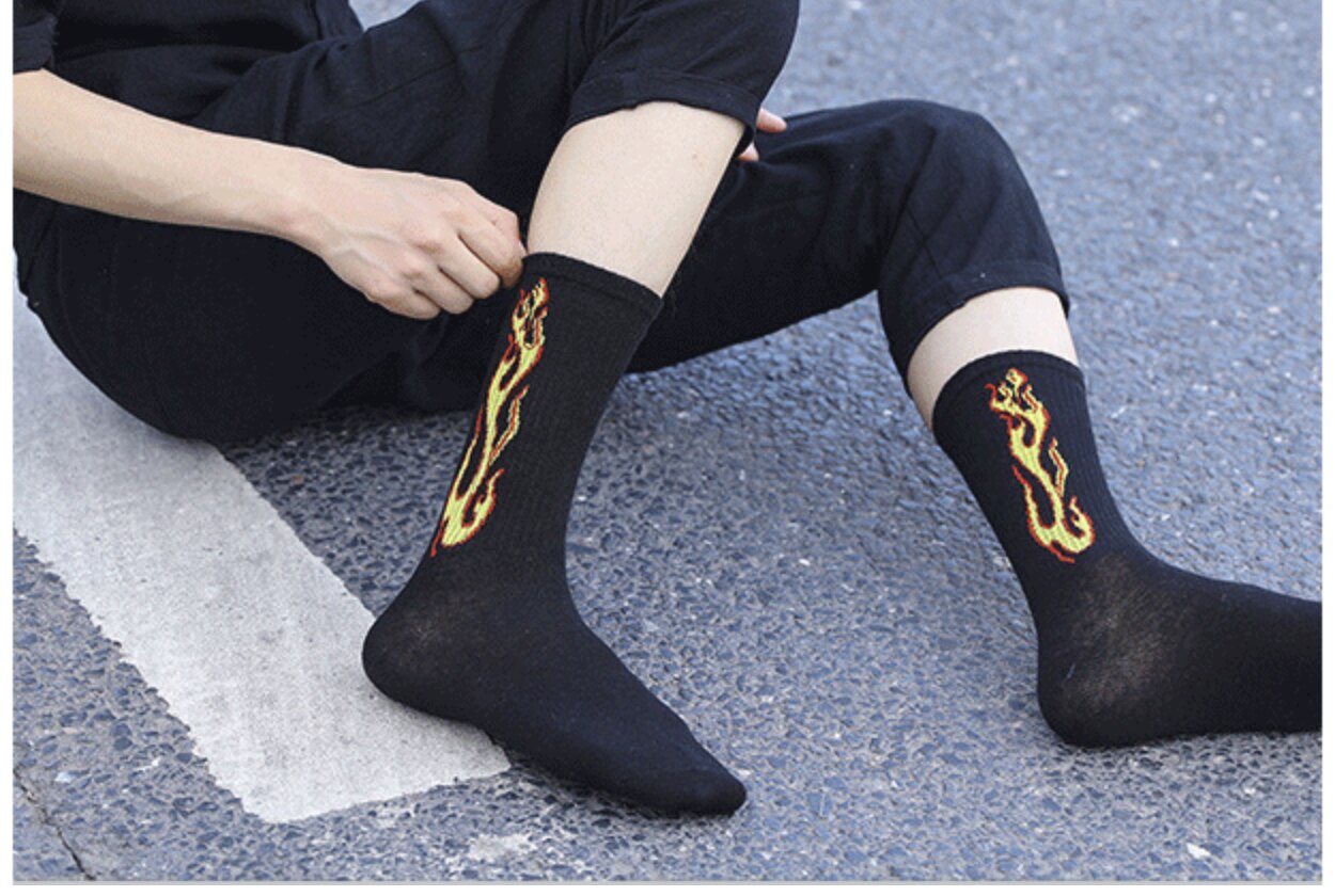Flame Socks