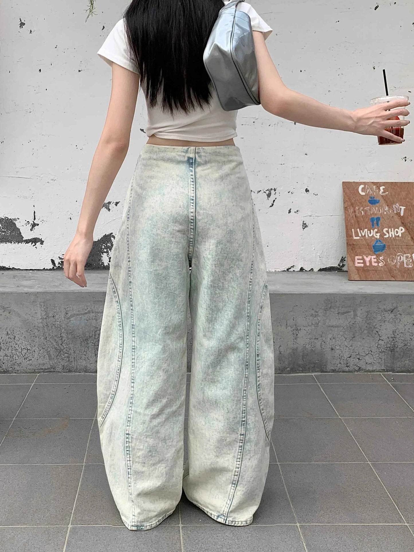 Vintage Streetwear Eclectic Trashy Denim Jeans