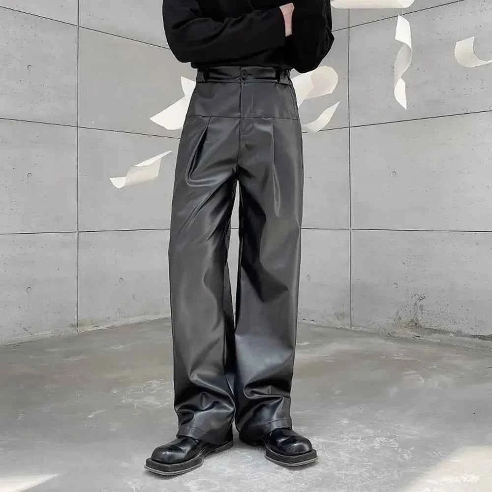 Essential Versatile Performance PU Leather Pants