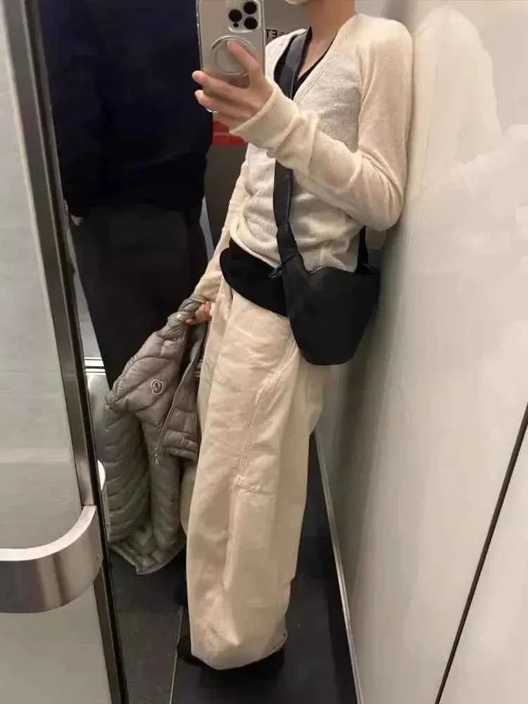 Y2K Streetwear High Waist Loose American Style Jeans