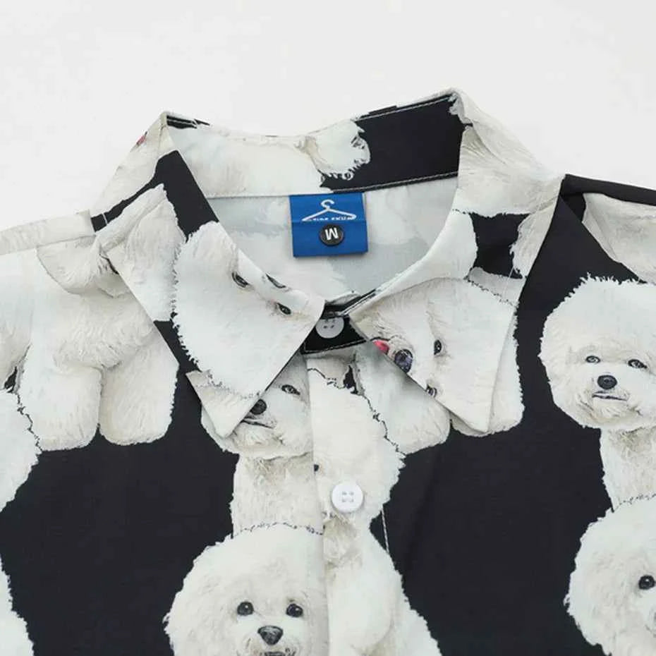 Graphic Summer Casual Loose Short Sleeve Shirt