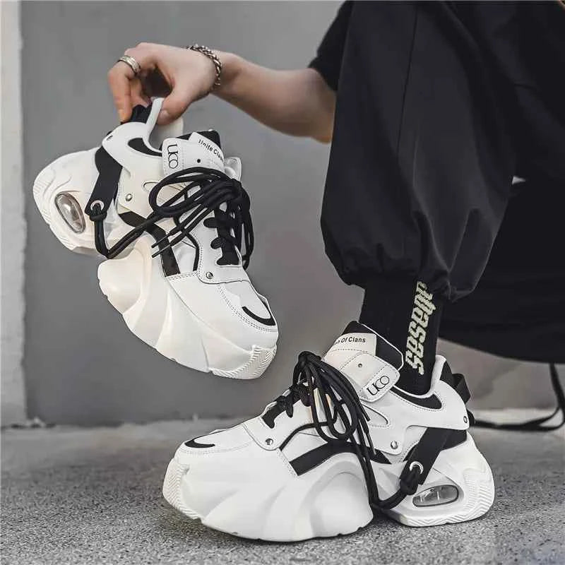 Woman pink shoes Aletha R Chunky sneakers