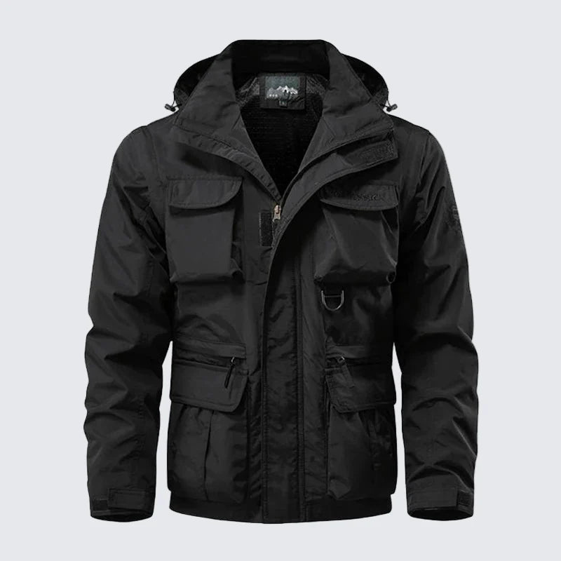Detachable 'V23' Hooded Ski Jacket