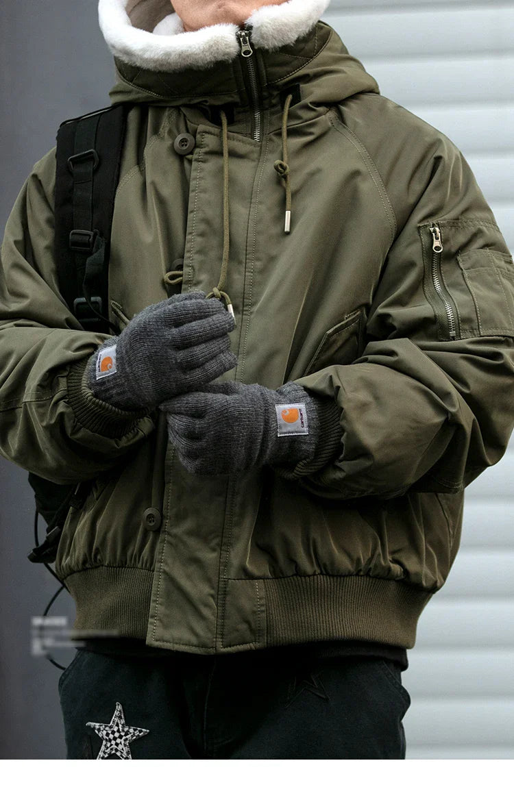 Winter American Fur Interior Parka Jacket