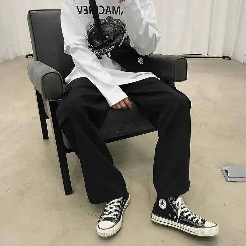 Men's vintage Casual Oversize Cargo Sweatpants
