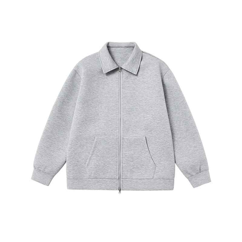 Men Solid Color Korean Style Casual Jacket