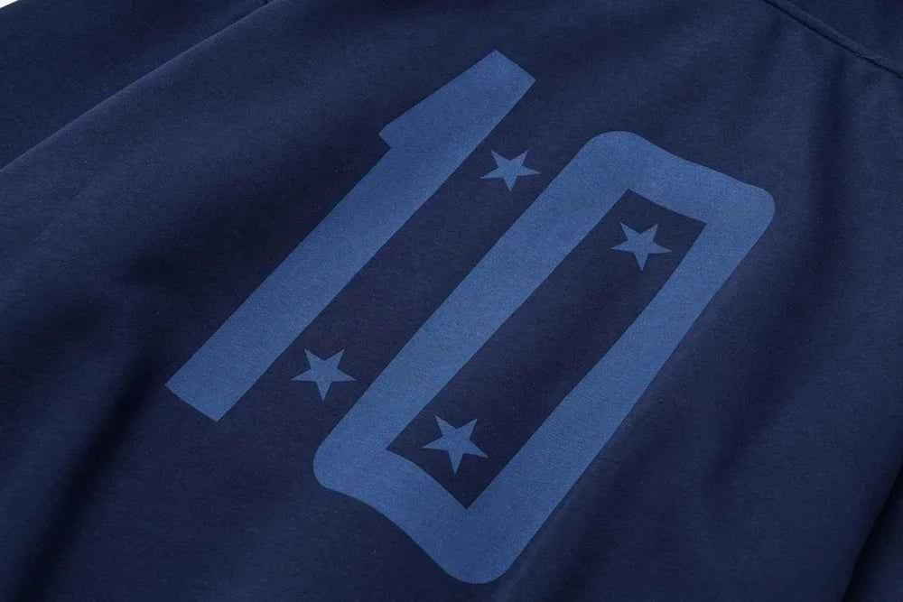 Oversize Retro High Street Double-Sided Hoodie