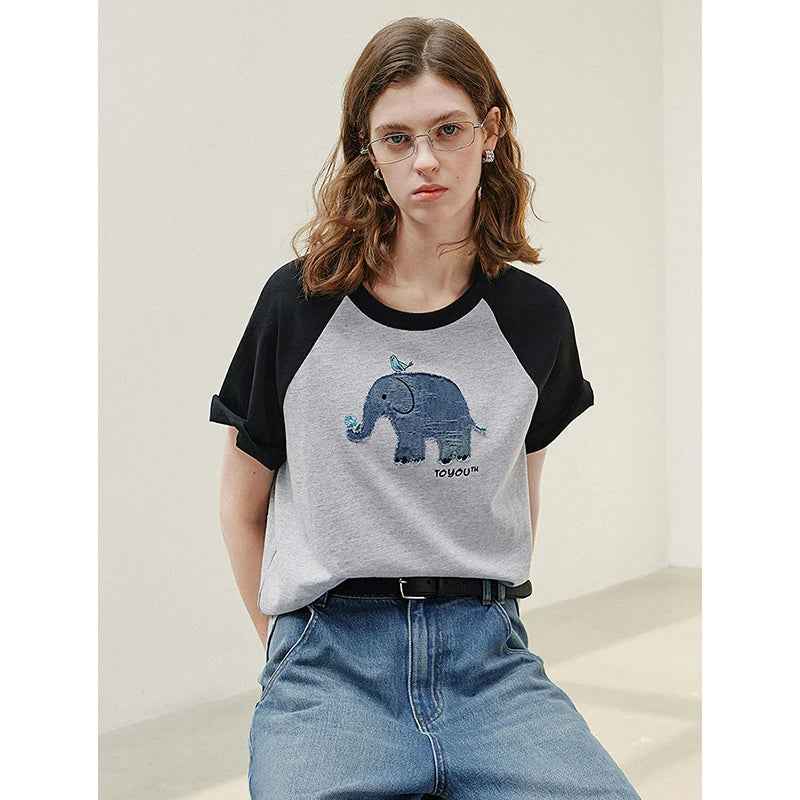 Stylish Spring Short Sleeve T-Shirt