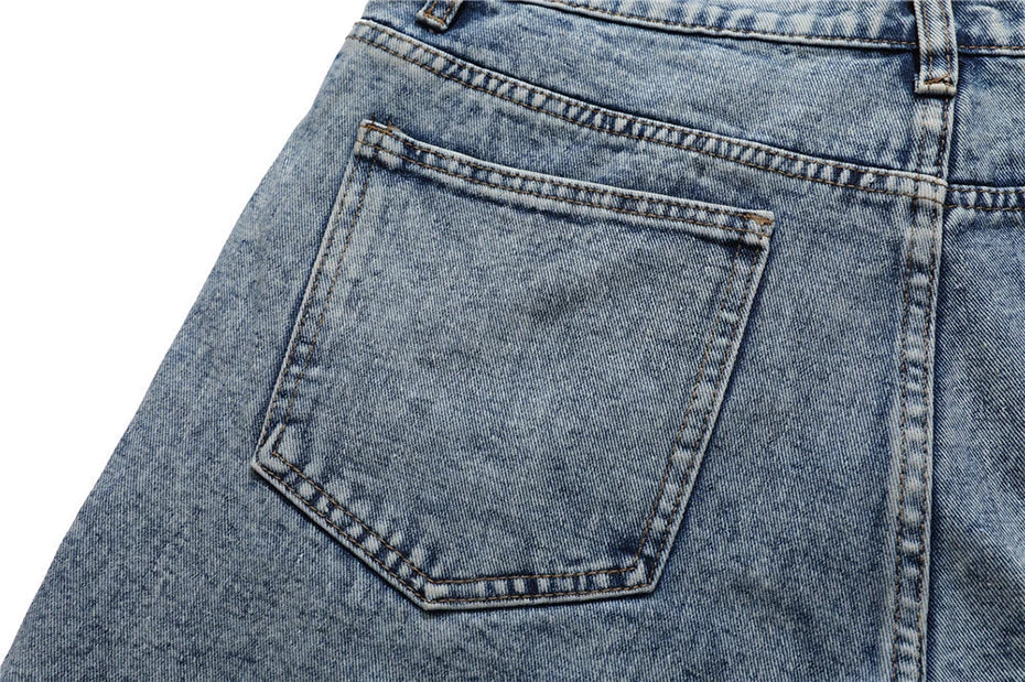 Star Denim Shorts