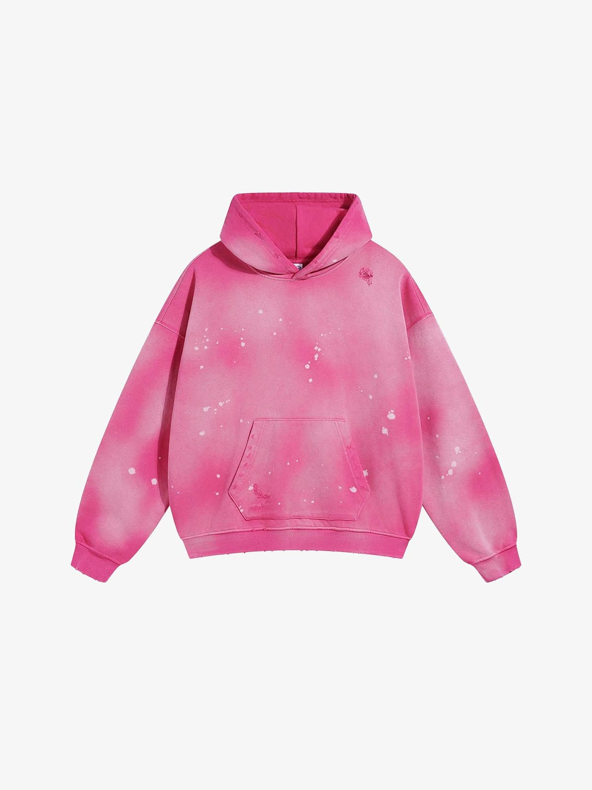 Iso Splash Abstract Oversized Pullover Hoodie