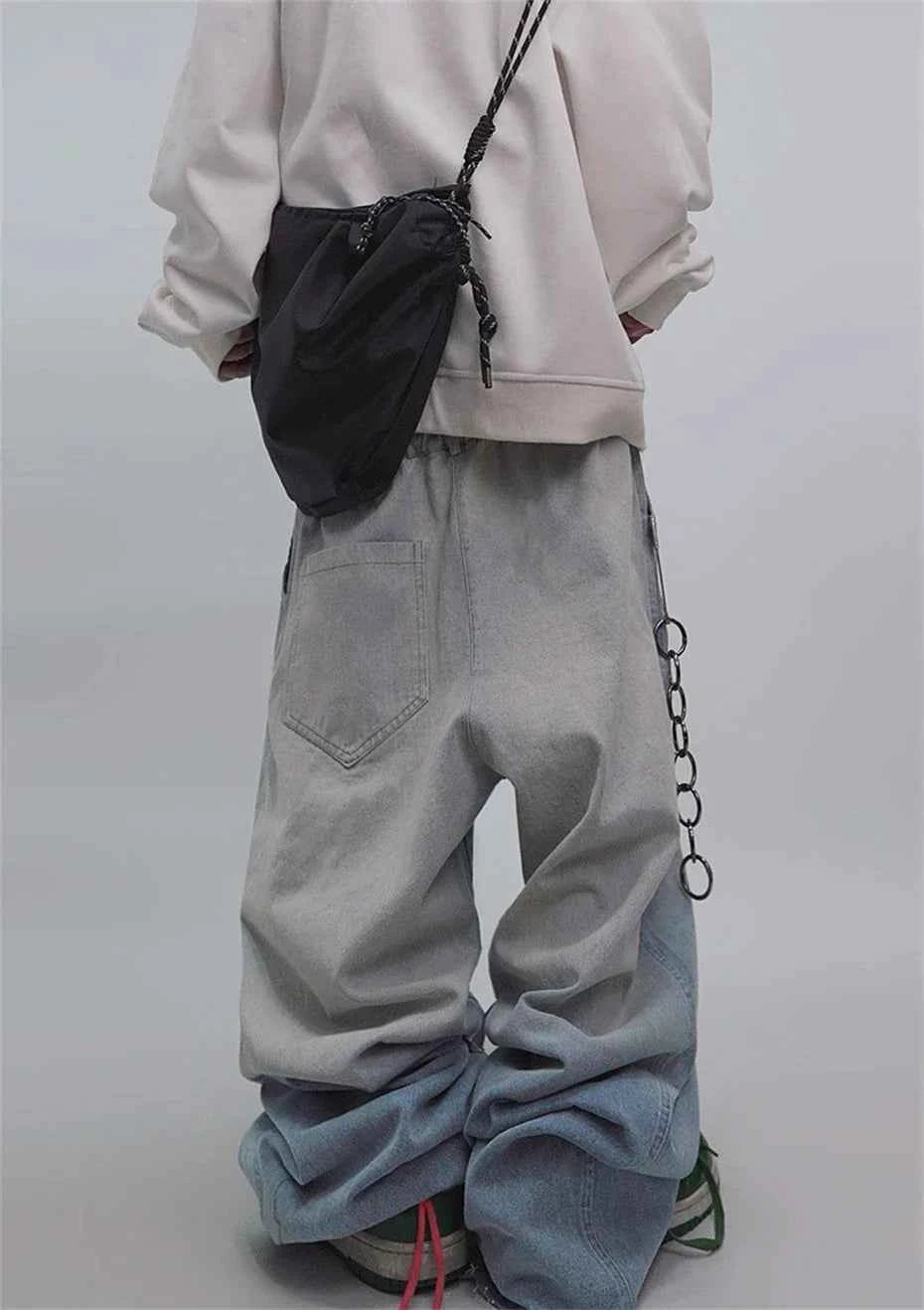 Streetwear Baggy Punk Hip Hop Denim Jeans