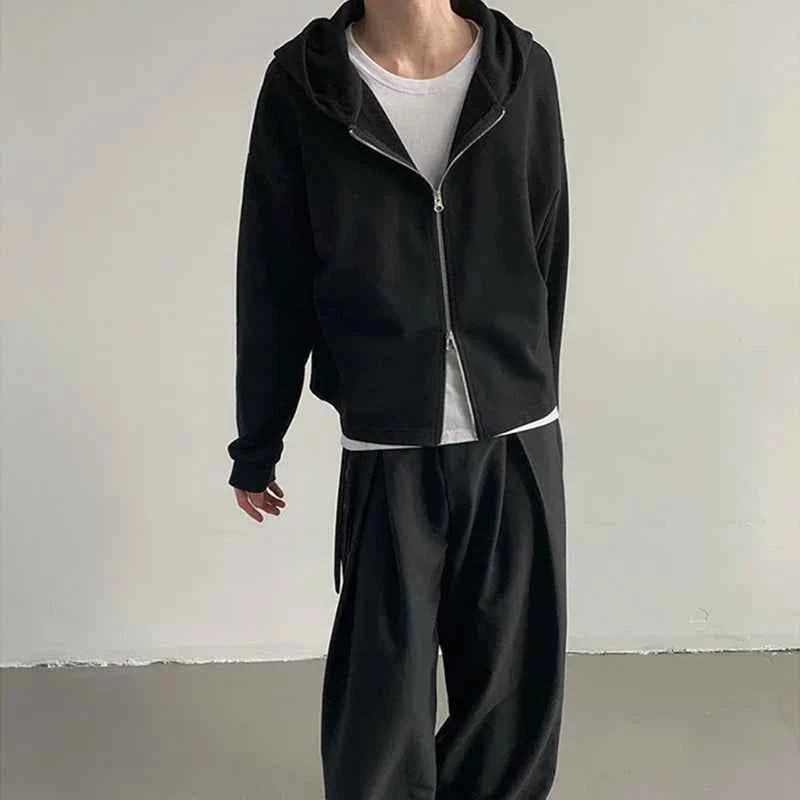 Cool Comfort Cozy Korean Zipper Sweatshirts