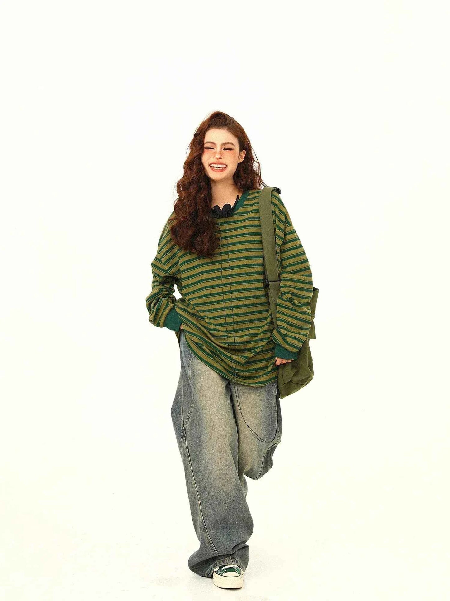 Sweat Green Stripe