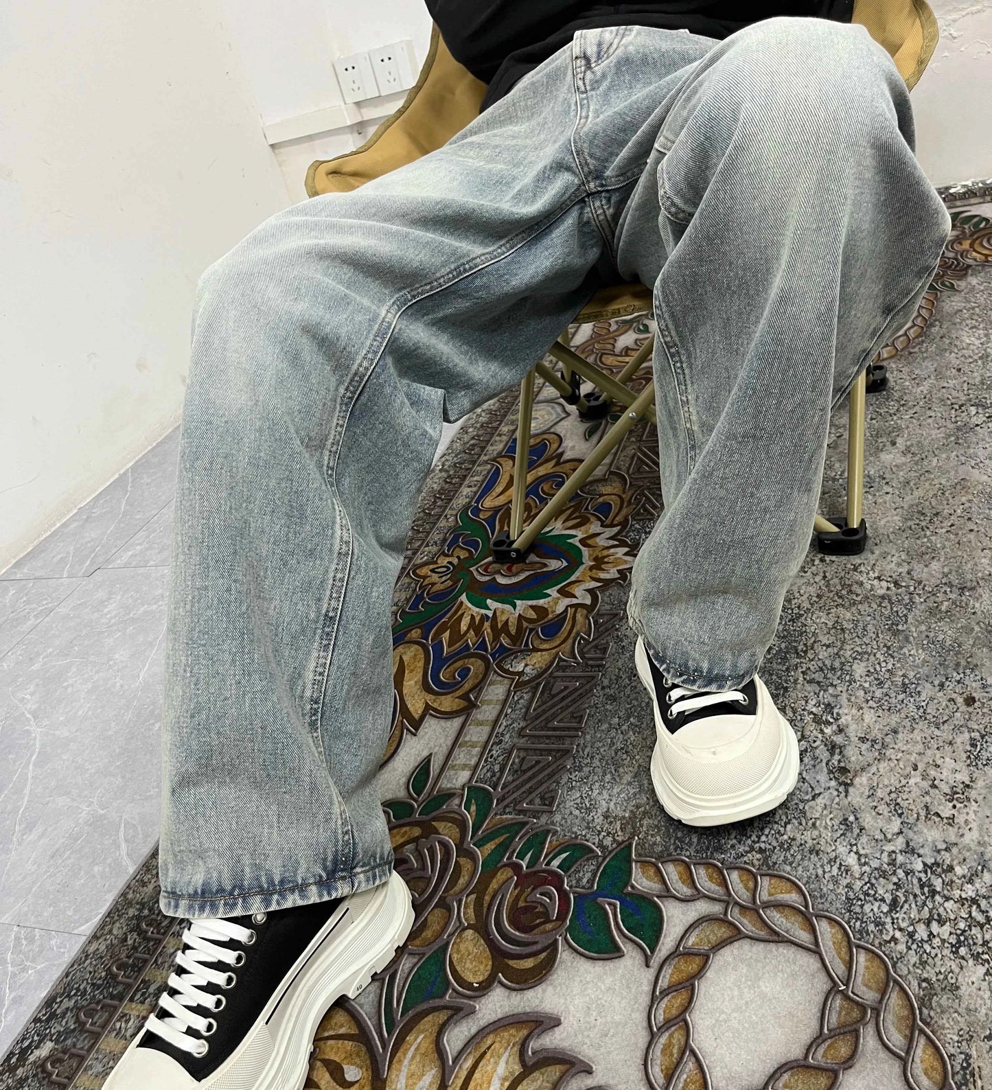 Stylish Hip Hop Casual Denim Jeans