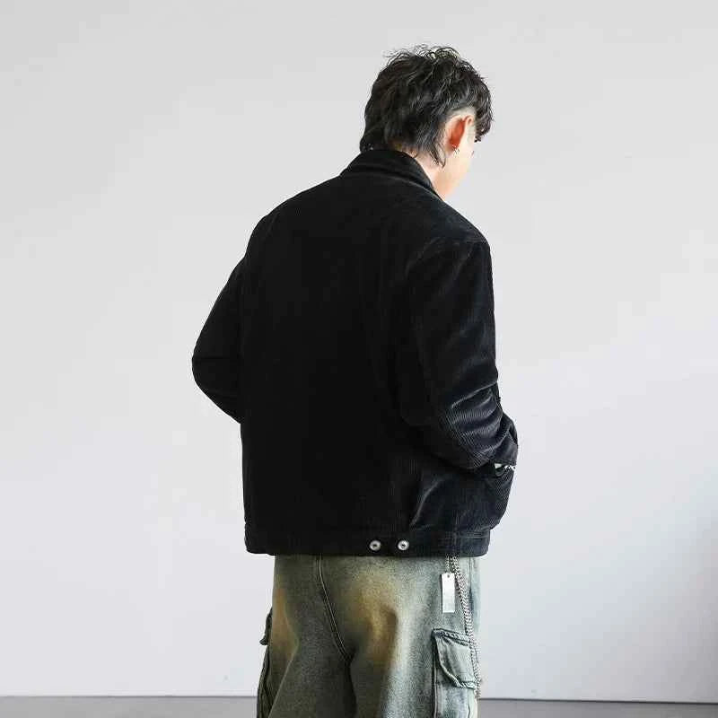Effortless Vintage American Style Bomber Jacket