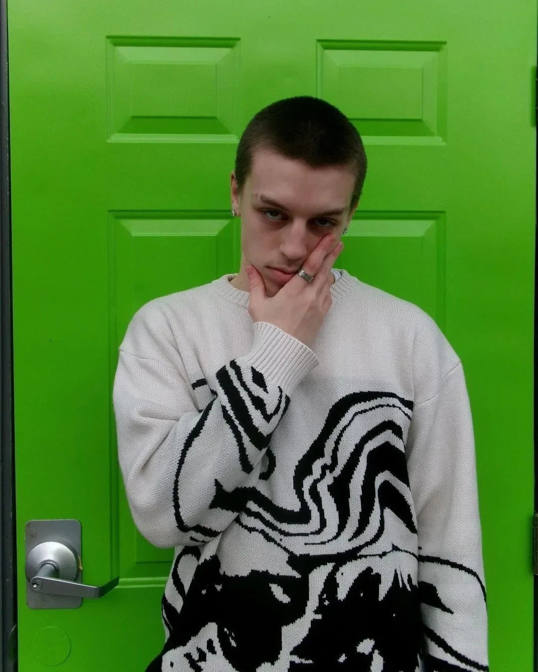 Death Kiss | High Street Knit Jumper - Luxuryurbanwear