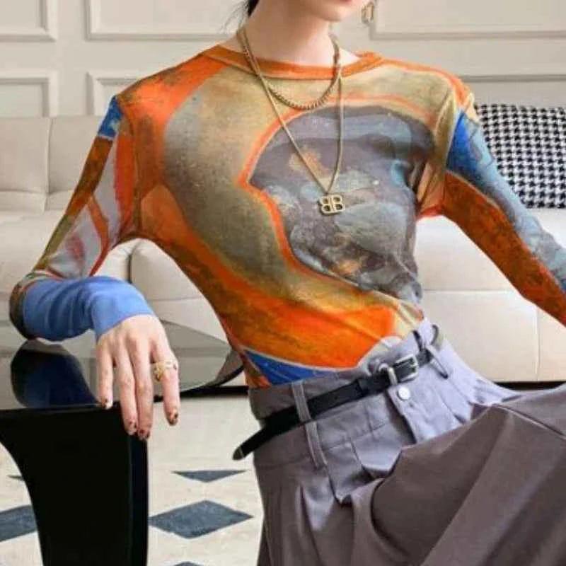 Vintage American Style Slim Fit T-Shirt