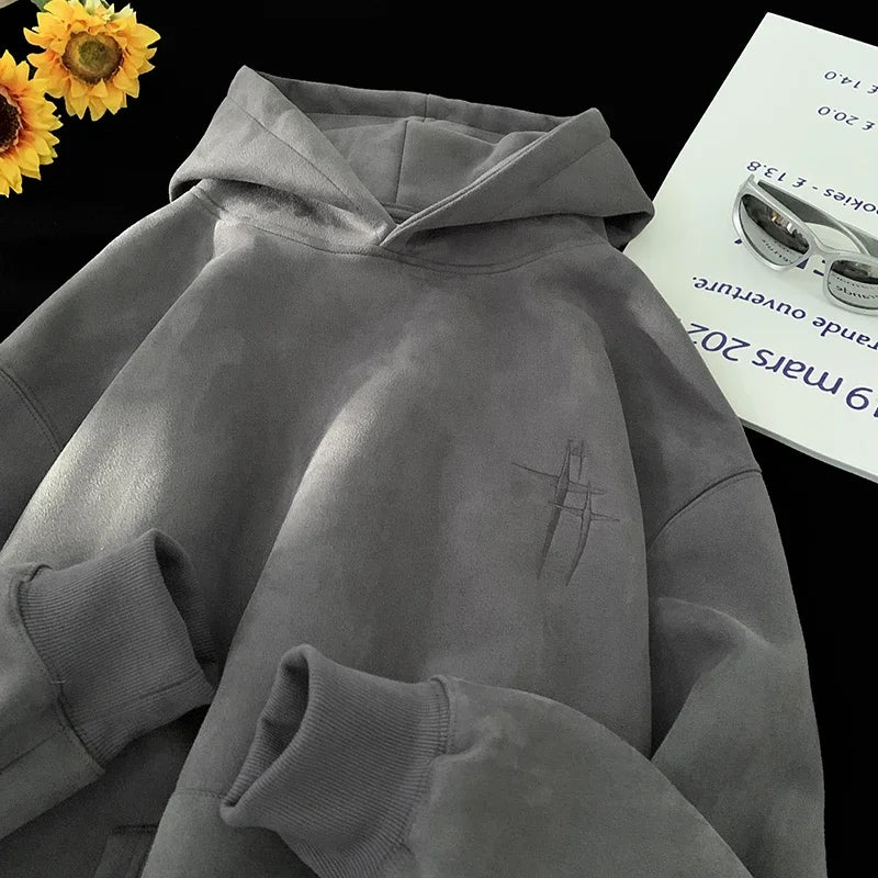 Malk Up Trend Suede Hoodie