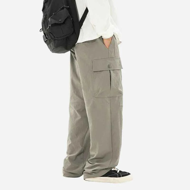 Elevated Stylish Utility Workwear Cargo Pants