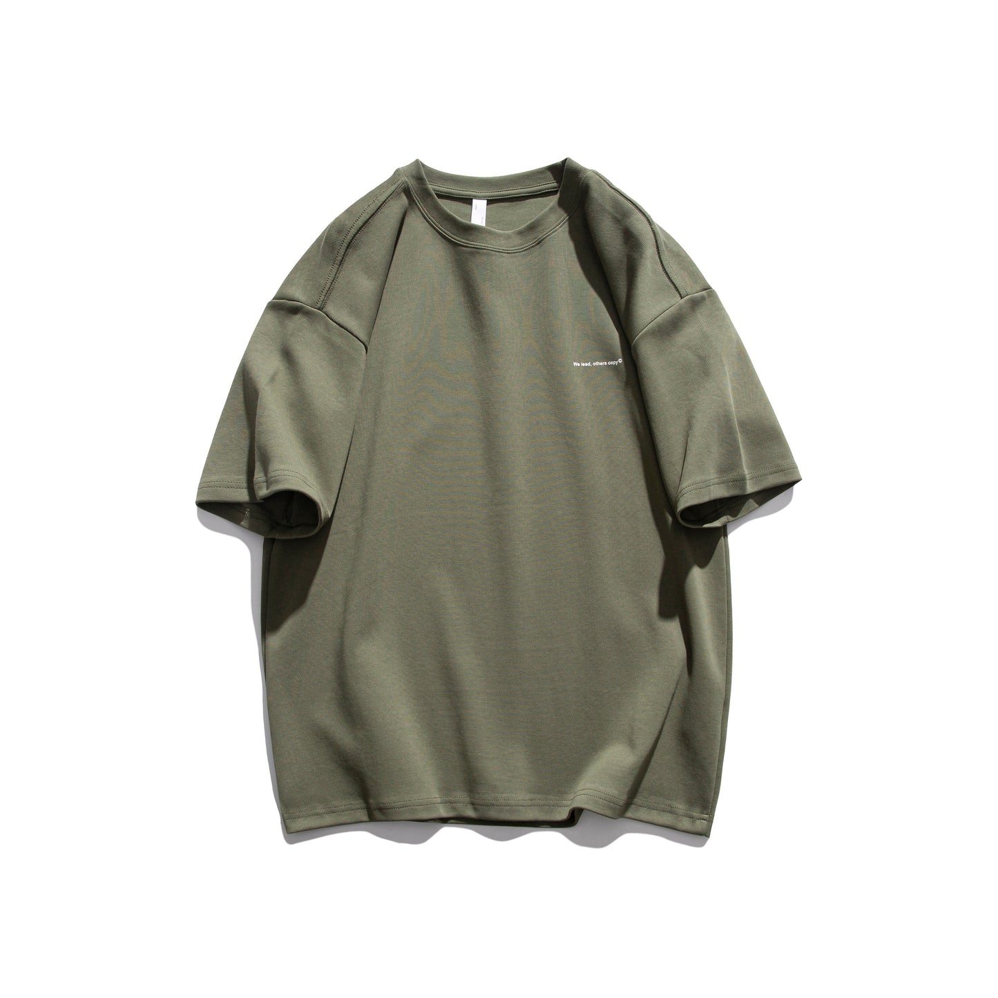 We lead, others copy© Casual Solid T-Shirt