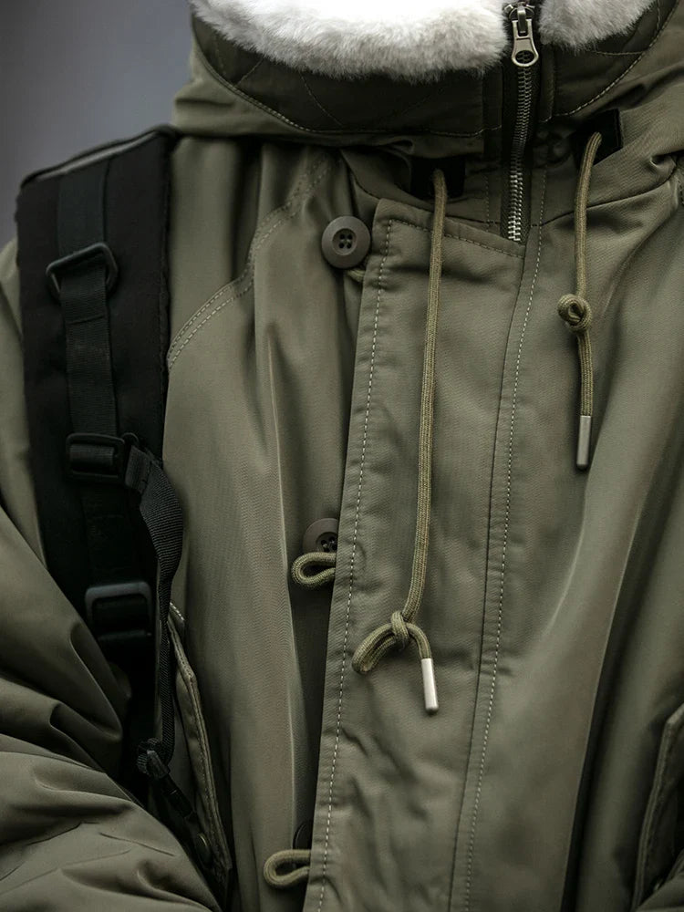 Winter American Fur Interior Parka Jacket