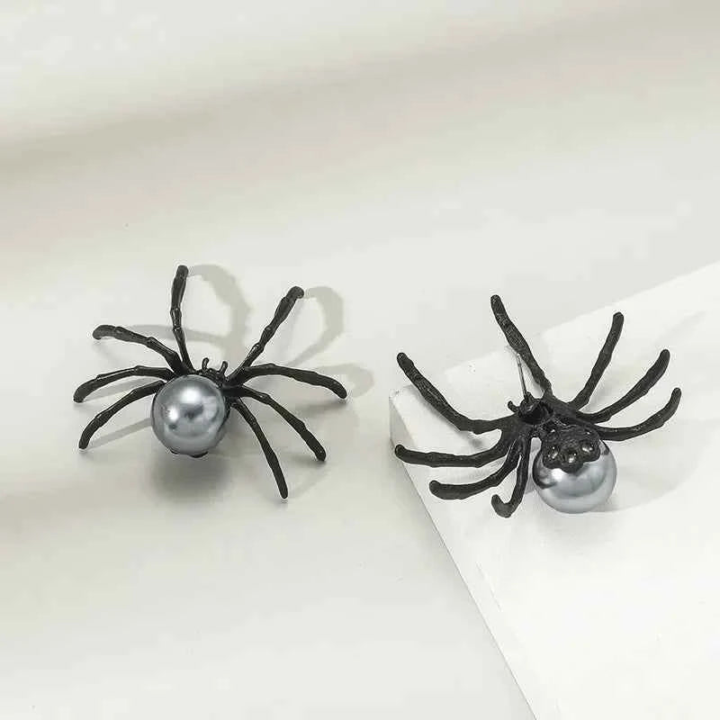 Gothic Dark Vintage Punk Spider Earrings
