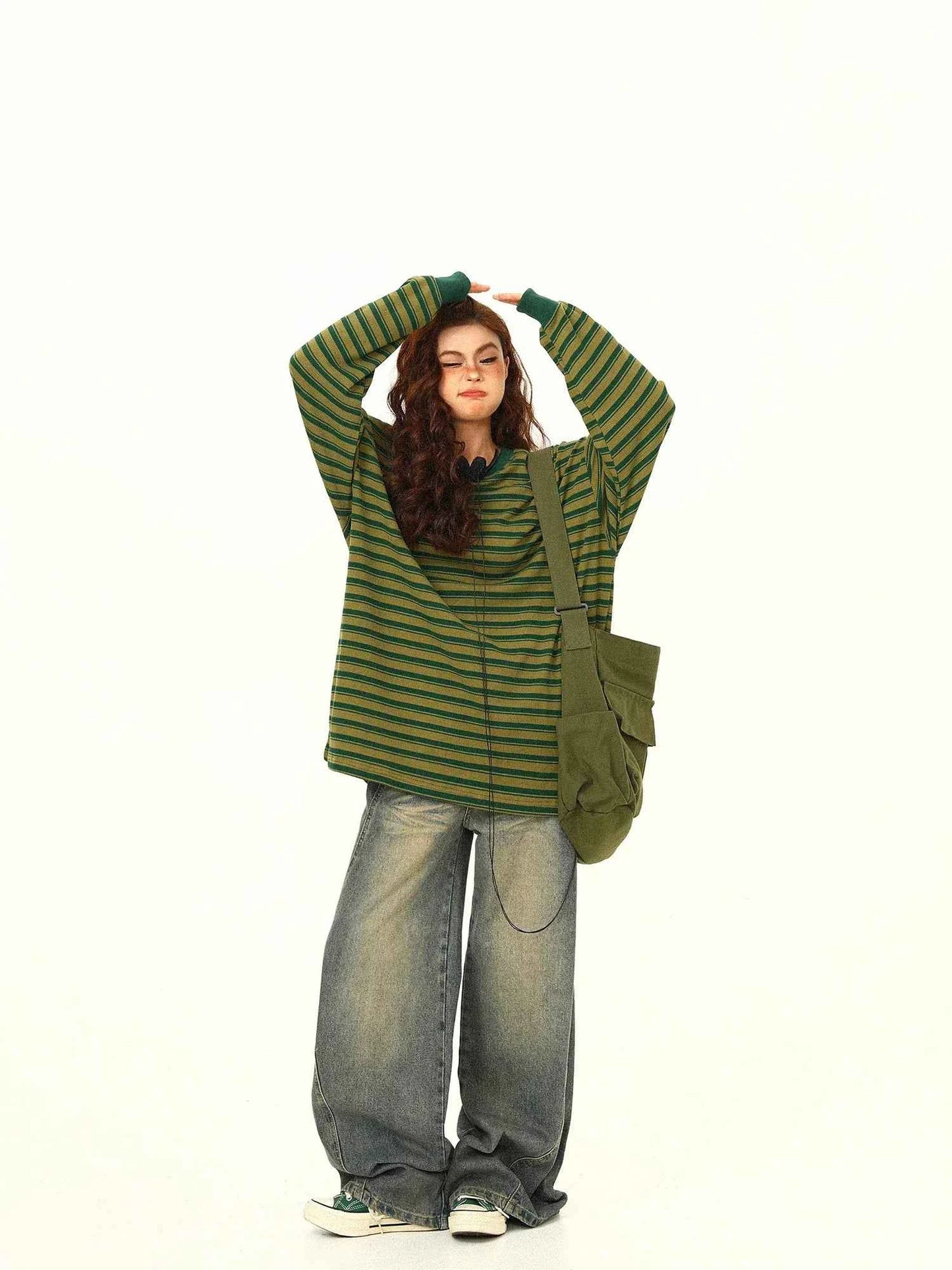 Sweat Green Stripe